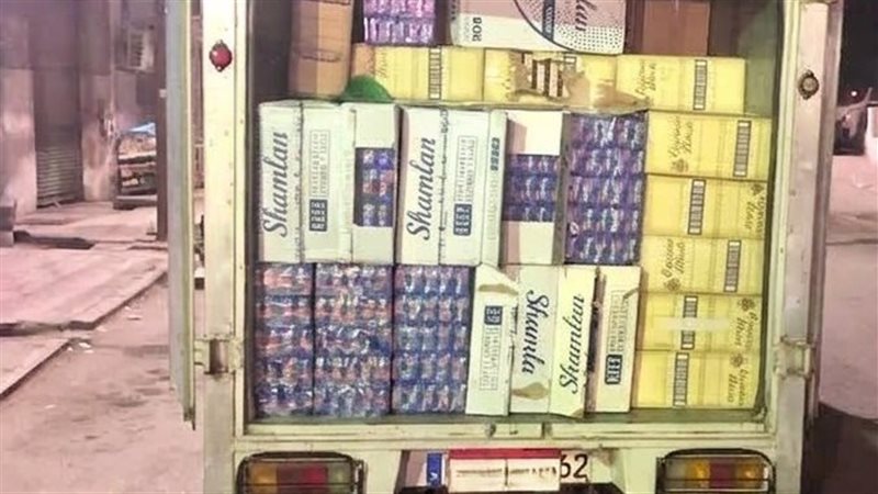 التحفظ على 40 ألف علبة سجائر مهربة قبل طرحها للبيع في الفيوم