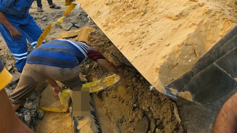 إصلاح كسر مفاجئ بخط مياه بمنطقة سيدي الخليفة بالإسكندرية وعودة الخدمة لطبيعتها