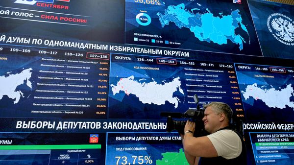حزب “روسيا” الموحدة” يتصدر انتخابات الدوما بنسبة نحو 58%