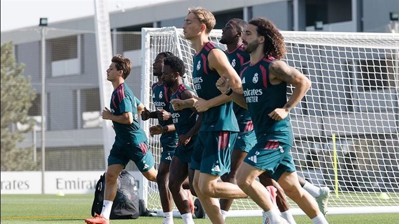 ريال مدريد ينهي تدريباته استعدادًا لمواجهة إنتر ميلان (فيديو)