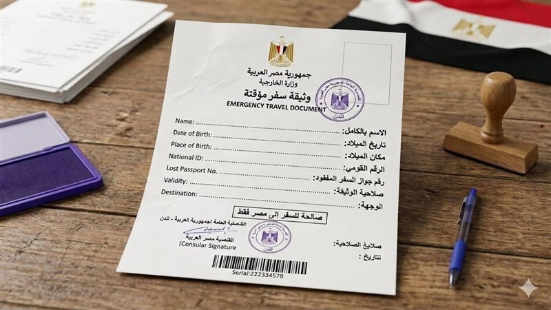 استخراج وثيقة سفر مؤقتة للمصريين، الأوراق المطلوبة وخطوات التقديم