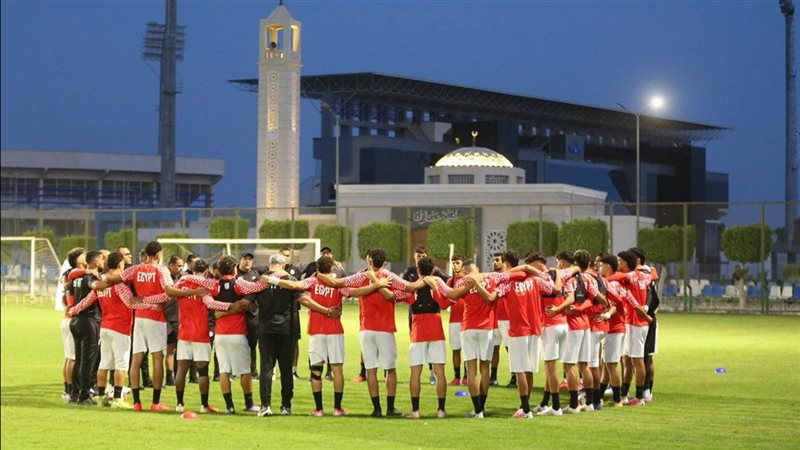 منتخب الشباب يختتم تحضيراته لمواجهة تونس في تصفيات شمال أفريقيا (صور)