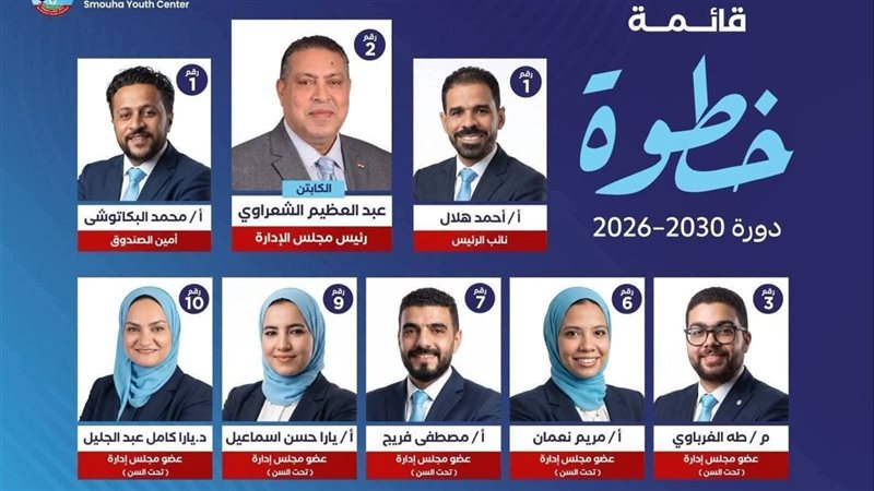 فوز قائمة خطوة بانتخابات نادي سموحة في الإسكندرية
