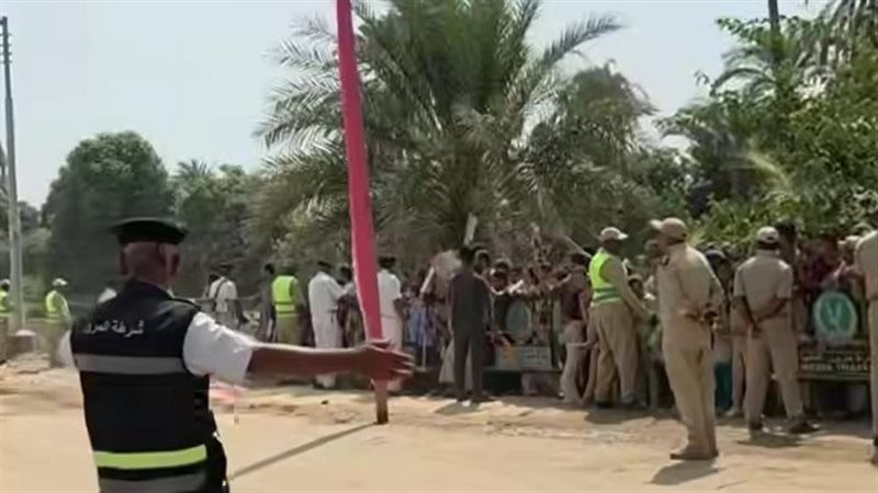 لماذا استقبل أهالي دير أبو حنس البابا تواضروس بسعف النخيل؟