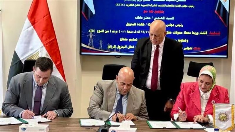 الكهرباء: إنشاء وربط محطة محولات حقل بترول الرزاق