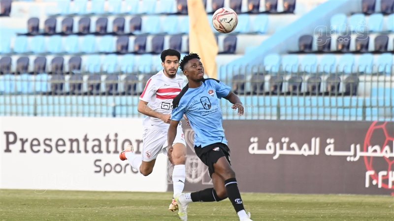 الدوري المصري، تعادل سلبي بين الزمالك وغزل المحلة في الشوط الأول
