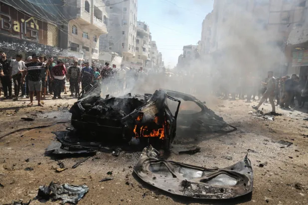 مقتل 4 أشخاص بينهم 3 أطفال بهجمات إسرائيلية على غزة