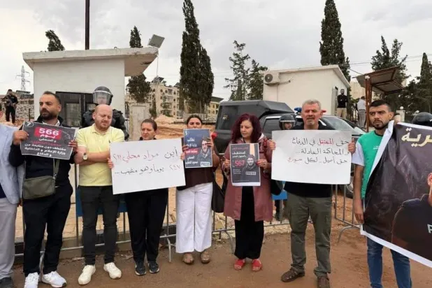 وقفة احتجاجية في حلب للكشف عن مصير إعلاميَين مغيبَين