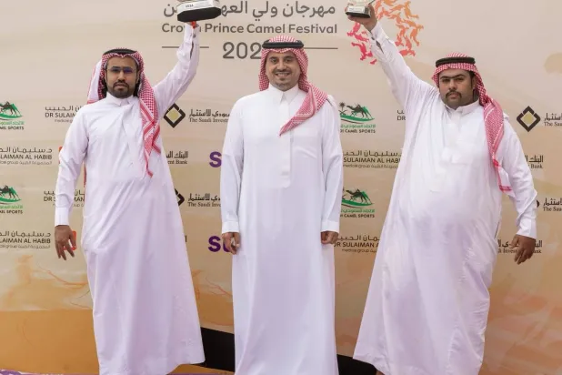 مهرجان ولي العهد للهجن: «الزعيم» يخطف كأس الشوط الثاني