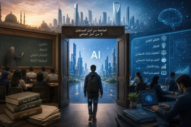 هل جامعاتنا مستعدة لعصر الذكاء الاصطناعي؟