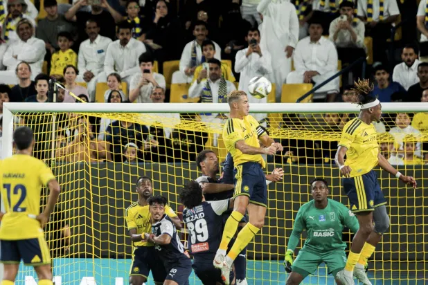 نقل النجدي لاعب النصر إلى المستشفى