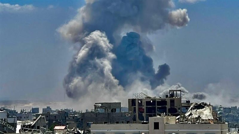 إعلام فلسطيني: غارة إسرائيلية تستهدف حي الصبرة في مدينة غزة