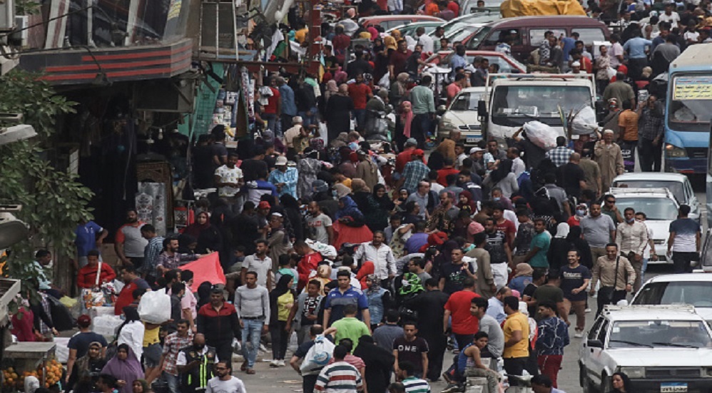 مليون نسمة زيادة في عدد سكان مصر في أقل من 9 شهور