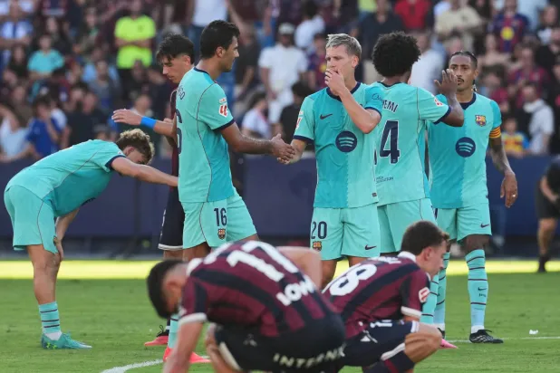 «لا ليغا»: برشلونة يحلِّق في الصدارة برباعية في ليفانتي