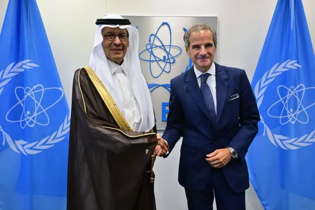 غروسي: الوكالة الذرية مستعدة لدعم البرنامج النووي السعودي