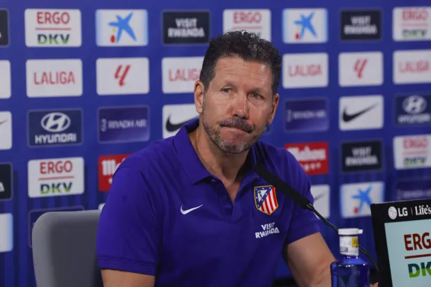 سيميوني: الهدوء والثقة من أهم مفاتيح أتلتيكو في «ديربي مدريد»