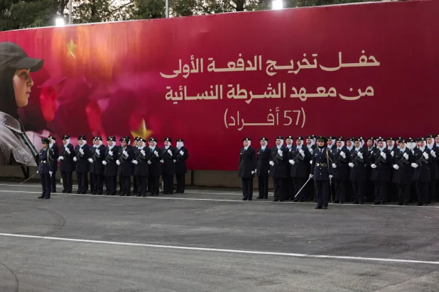 تخريج الدفعة الأولى في معهد الشرطة النسائية بسوريا