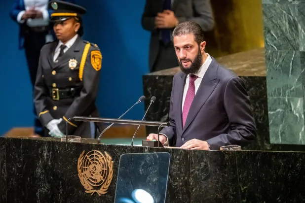الشرع أمام الأمم المتحدة: الجولان سيبقى أرضاً سورية