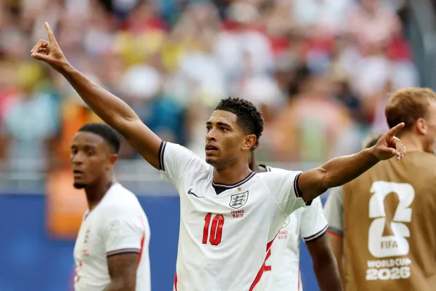 اختيار بلينغهام أفضل لاعب في منتخب إنجلترا هذا العام