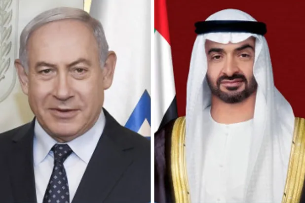 محمد بن زايد ونتنياهو يبحثان تعزيز العلاقات
