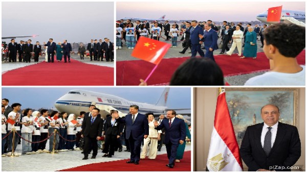 الرئيس السيسي مرحبا بالرئيس الصيني: ضيف عزيز على ضفاف النيل وصديق كريم للشعب المصري.. ووزير الطيران: طرح 11 مطارًا للإدارة والتشغيل مع القطاع الخاص| أخبار التوك شو