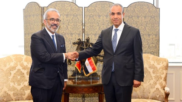 وزير الخارجية يستقبل نظيره البرتغالي ويعقدان جلسة مباحثات موسعة
