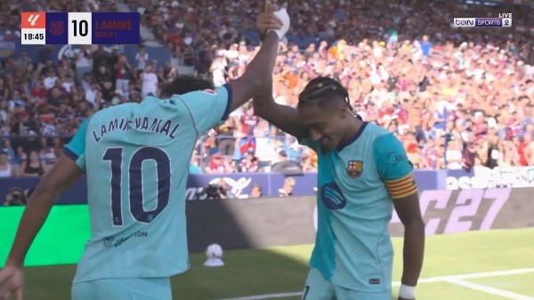 الدوري الإسباني.. برشلونة يتقدم على ليفانتي 2-0 في الشوط الأول