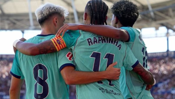 حمزة بديلا.. تشكيل برشلونة لمواجهة راسينج في الدوري الإسباني