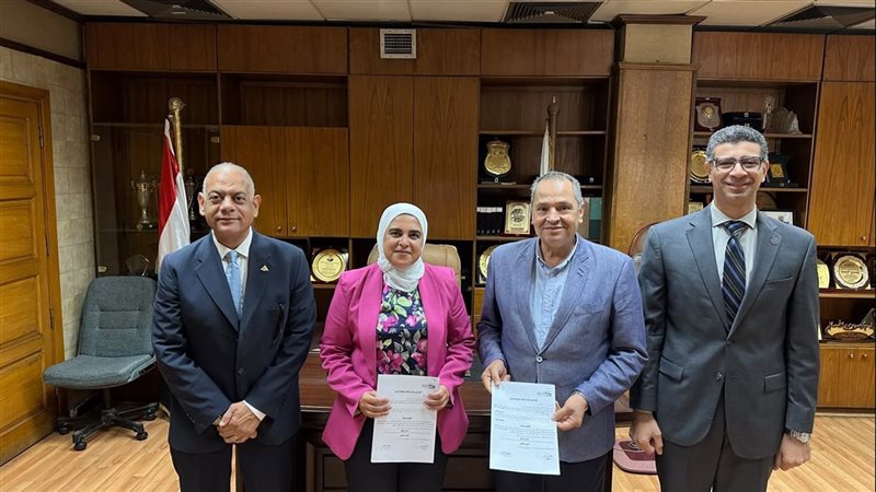 هندسة بنها توقع بروتوكول تعاون مع هيئة الأبنية التعليمية لإجراء الجسات وأبحاث ميكانيكا التربة