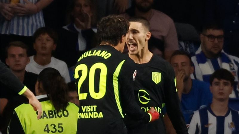 أتليتيكو مدريد يستعيد توازنه في الدوري الإسباني بفوز كبير على ريال سوسييداد 3-0