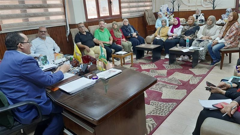 “بيطرى الشرقية” تناقش استعدادات افتتاح عدد من المشروعات خلال سبتمبر