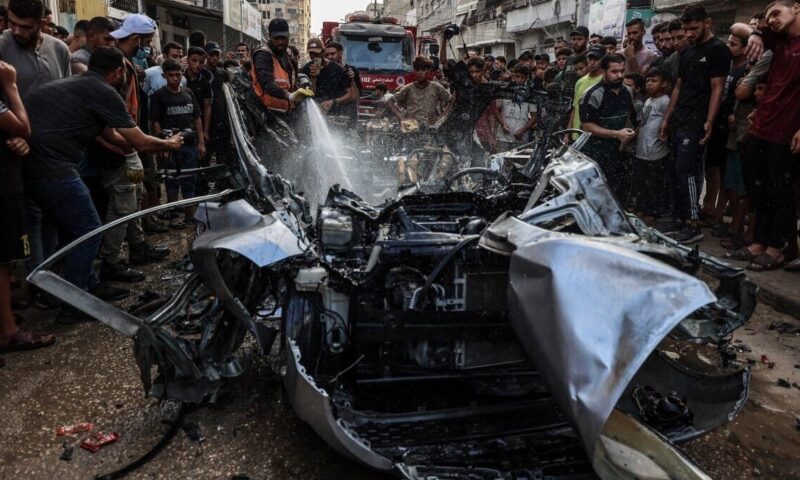 قتيل و7 مصابين بهجوم مستوطنين قرب قلقيلية.. وغارات على غزة