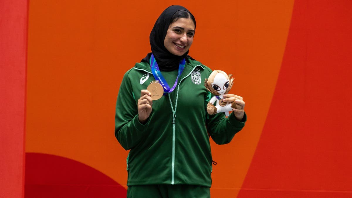 دينا مصطفى تحصد أول ميدالية نسائية سعودية في تاريخ الألعاب الآسيوية