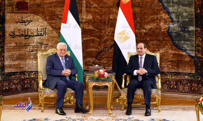 الرئيس السيسي يستقبل نظيره الفلسطيني محمود عباس