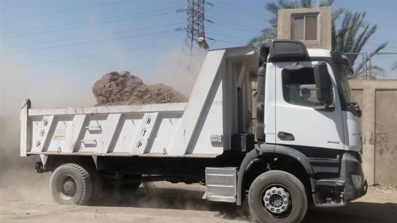 رفع 744 طنا من المخلفات في قوص بقنا