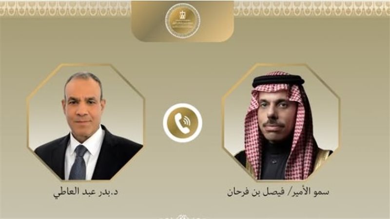 وزير الخارجية يبحث مع نظيره السعودي الأوضاع الإقليمية وحرية الملاحة في البحر الأحمر وباب المندب
