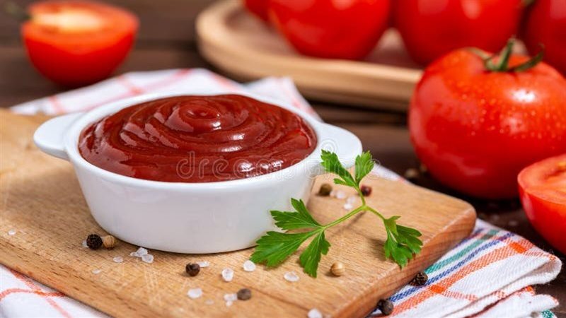 طريقة عمل الكاتشب في البيت بطعم شهي وقوام مضبوط