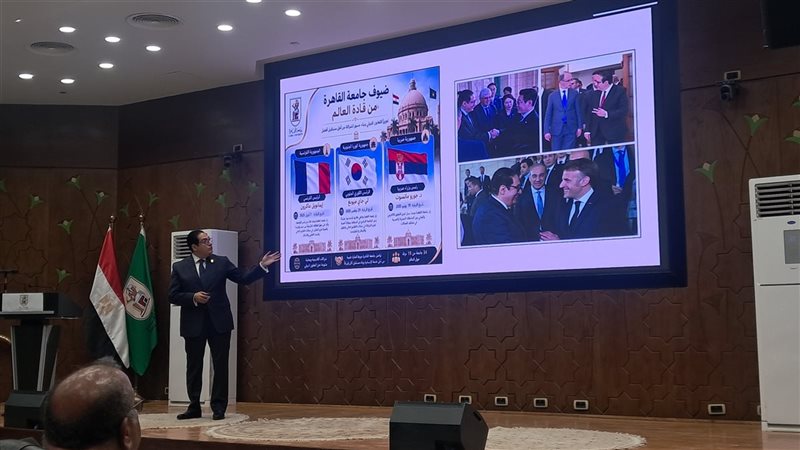 رئيس جامعة القاهرة: ما تحقق خلال العامين الماضيين ثمرة عمل مؤسسي ونرحب بالنقد البناء