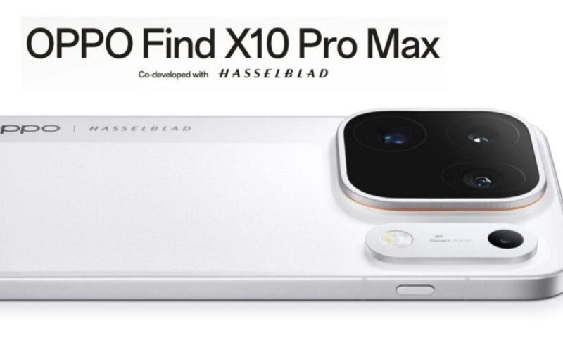 الأول من نوعه.. “أوبو” تطلق Find X10 Pro Max بثلاث كاميرات بدقة 200 ميغابكسل