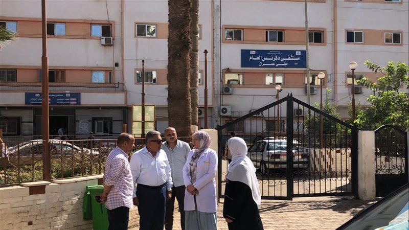 محافظ الدقهلية يتفقد أماكن انتظار المواطنين بمستشفى دكرنس ويشدد على تكثيف النظافة بالمدينة