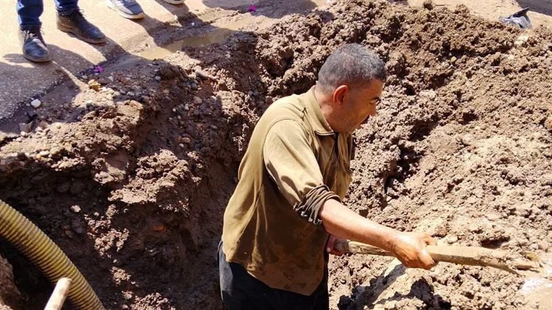 مياه الشرقية تعلن إصلاح عطل بخط مياه يغذي مستشفى ديرب نجم ومركز الغسيل الكلوي