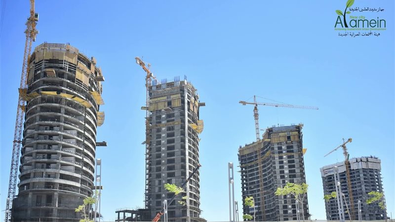 تفاصيل تنفيذ مشروعات أبراج العلمين «الداون تاون» بالتعاون مع «CSCEC» الصينية