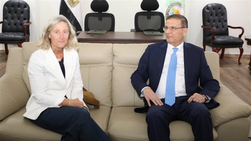 وزير الزراعة يتابع مع الوكالة الإيطالية تقدم المشروعات المشتركة ومشروع «EU-KAFI»