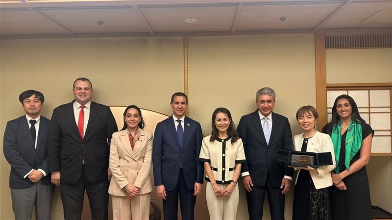 وزير السياحة يبحث مع نائب الرئيس الأول لـ جايكا تعزيز التعاون