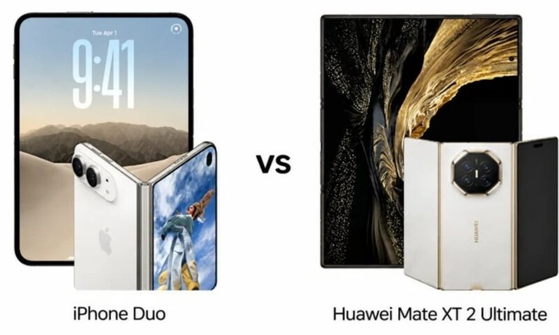 آيفون ديو أم Huawei Mate XT 2 Ultimate؟.. مقارنة بين “أبل” و”هواوي”