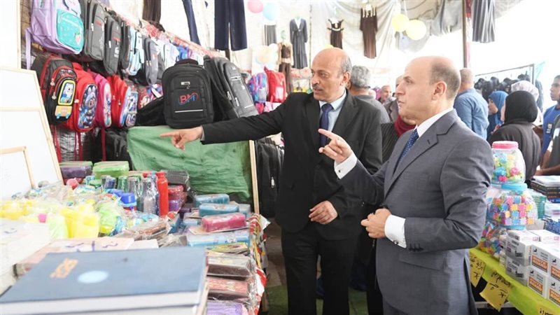 محافظ الغربية يفتتح معرض “أهلا مدارس” بالسنطة بتخفيضات تصل إلى 35% (فيديو)