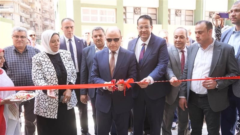محافظ الغربية يفتتح مدرسة «المحلة الكبرى الصناعية بنات» بمنشية البكري