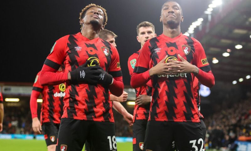 التعادل 2-2 يحسم مواجهة بورنموث وبرينتفورد في الدوري الإنجليزي