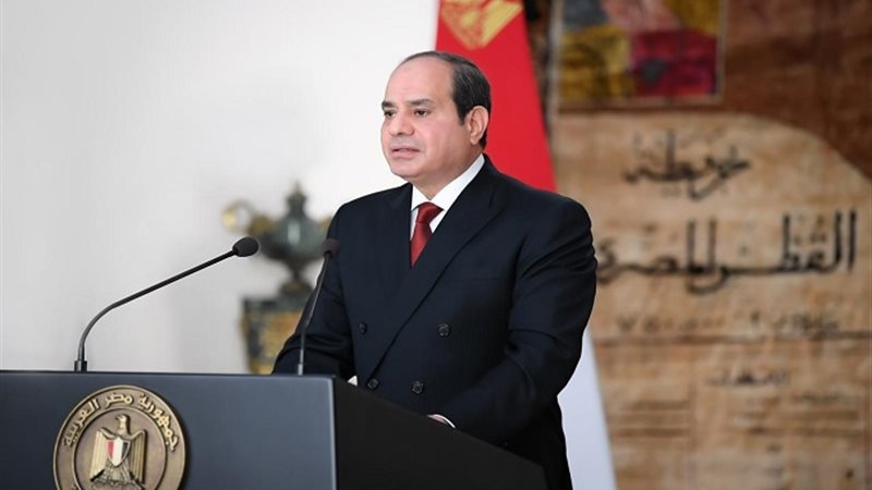السيسي يشيد بالموقف الصيني الداعم لحقوق الشعب الفلسطيني وحل الدولتين