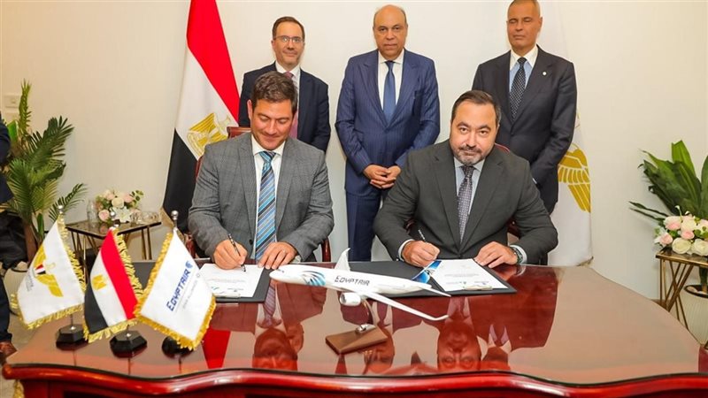 مصر للطيران تعزز قدراتها التدريبية.. توقيع اتفاقية لتوريد جهاز محاكاة لطائرات A320neo